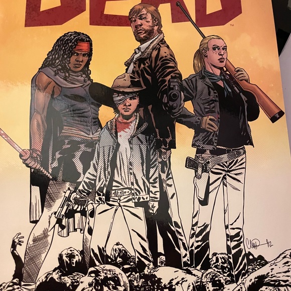 The Walking Dead Coloring Book/ NEW - Picture 4 of 10